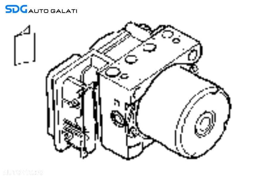 Unitate Modul Pompa ABS Renault Scenic 2 2003 - 2009 Cod 0265234138 8200344607 0265950300 [X4374] - 1