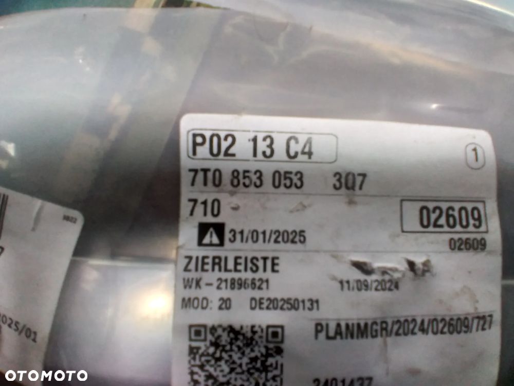 Volkswagen Multivan Listwa 7T0853053 3Q7 - 3