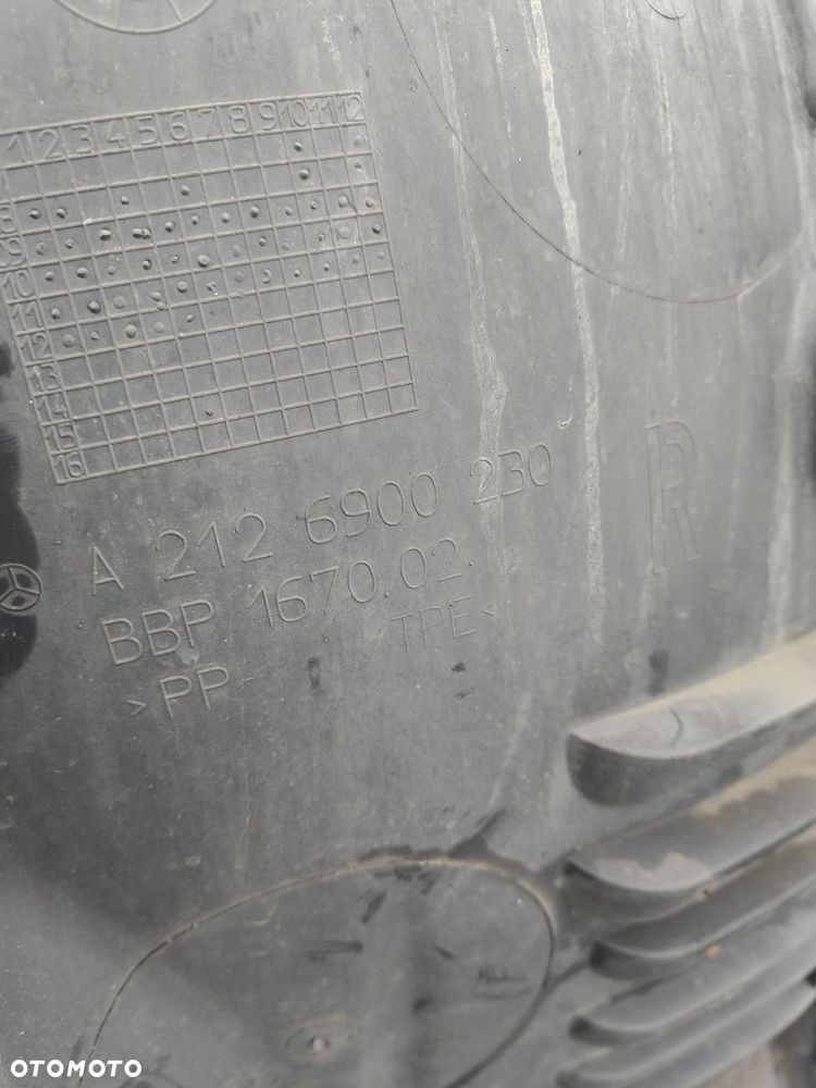 MERCEDES W212 Amg Pakiet Nadkole Przednie Przód Oryginał - 3
