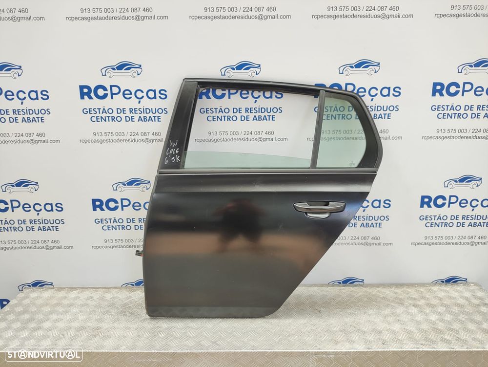 Porta Traseira Esquerda VW Volkswagen Golf 6 5K 5 Portas - 1