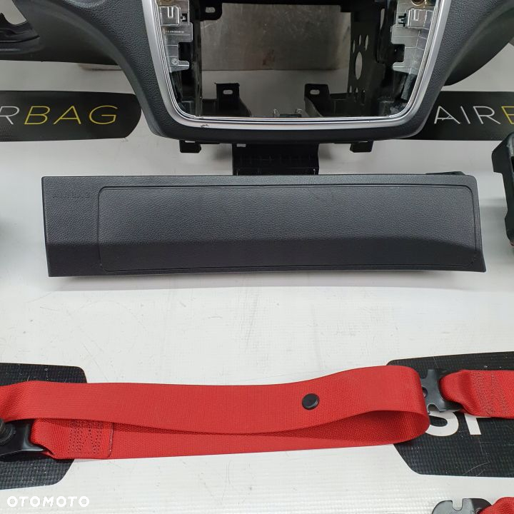 MERCEDES W117 CLA AMG LIFT  DESKA ROZDZIELCZA KONSOLA KOKPIT PULPIT PODUSZKI AIRBAG AIR BAG PASY KIT SET - 8