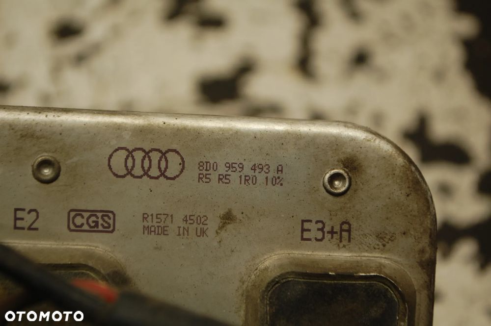 MODUŁ STEROWNIK WENTYLATORÓW 8D0959493A AUDI A6 C5 VW PASSAT B5 LIFT - 3