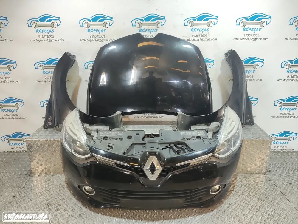 Frente Completa Renault Clio 4 IV - Fase 1 - Capot | Capo | Parachoque | Parachoques | Guarda Lamas | Lama | Radiador | Ventilador | Reforço | - 28