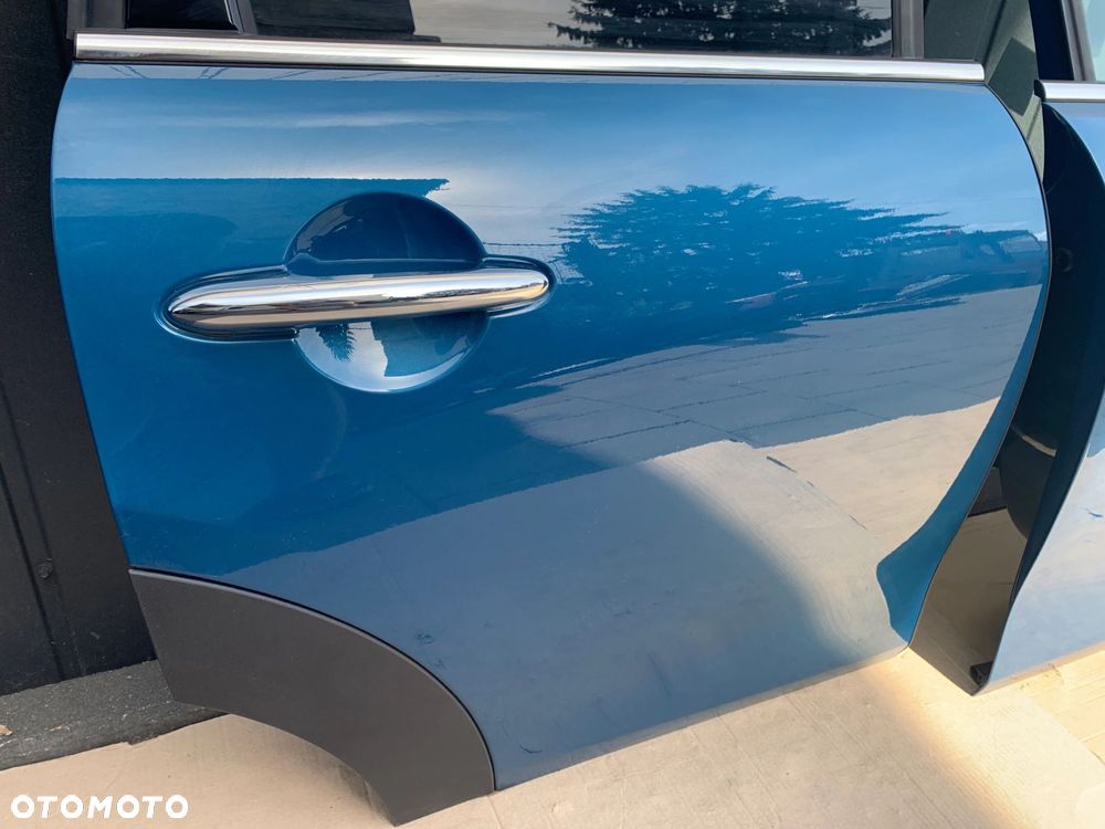 DRZWI PRAWA STRONA PRZÓD TYŁ MINI COOPER F55 C2M ISLAND BLUE METALLIC - 11