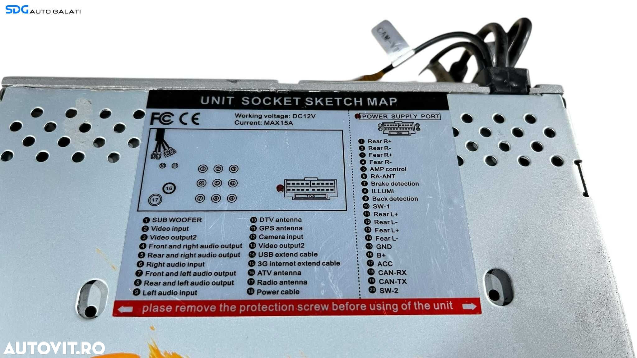 Navigatie Radio CD Player Aftermarket Volkswagen Golf 6 Plus 2008 - 2013 [L5376] - 9