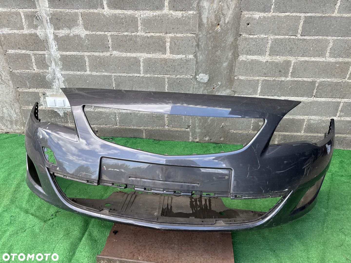 OPEL ASTRA J 4 IV 09-12 BEZ DZIUR ZDERZAK PRZEDNI ORG EU - 5