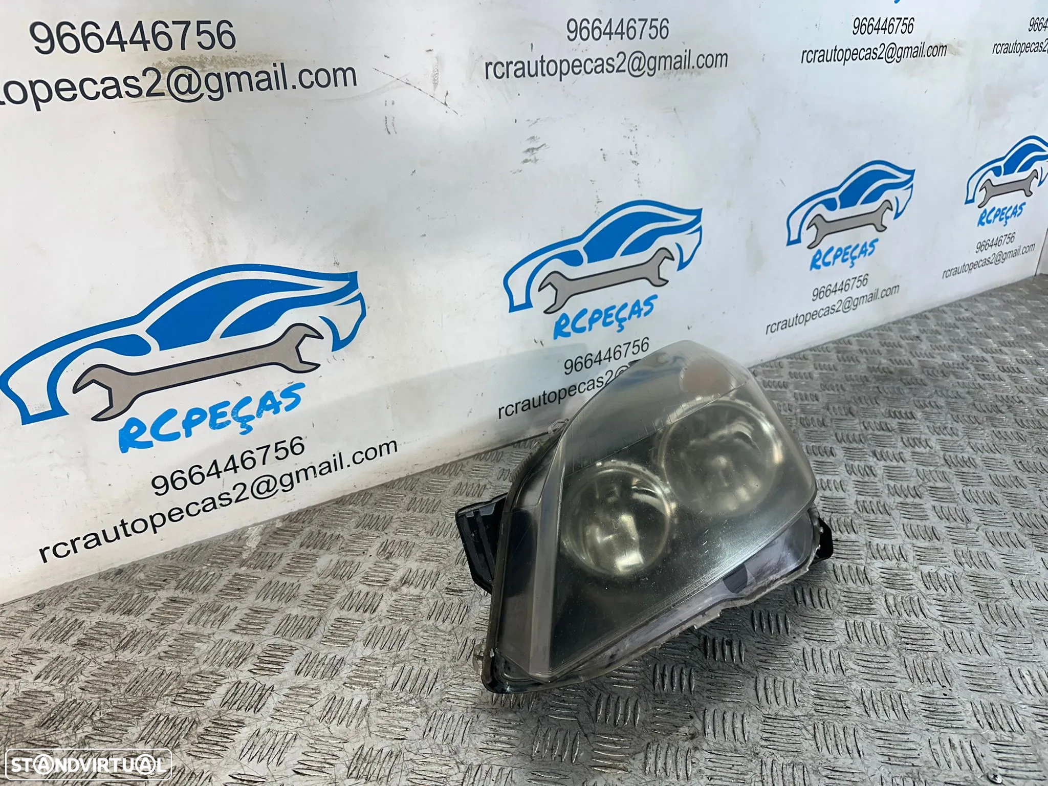 Otica Farol Frente Frontal Esquerdo Original Opel Astra H 1LG270370-03 2004 - 2010 - 3