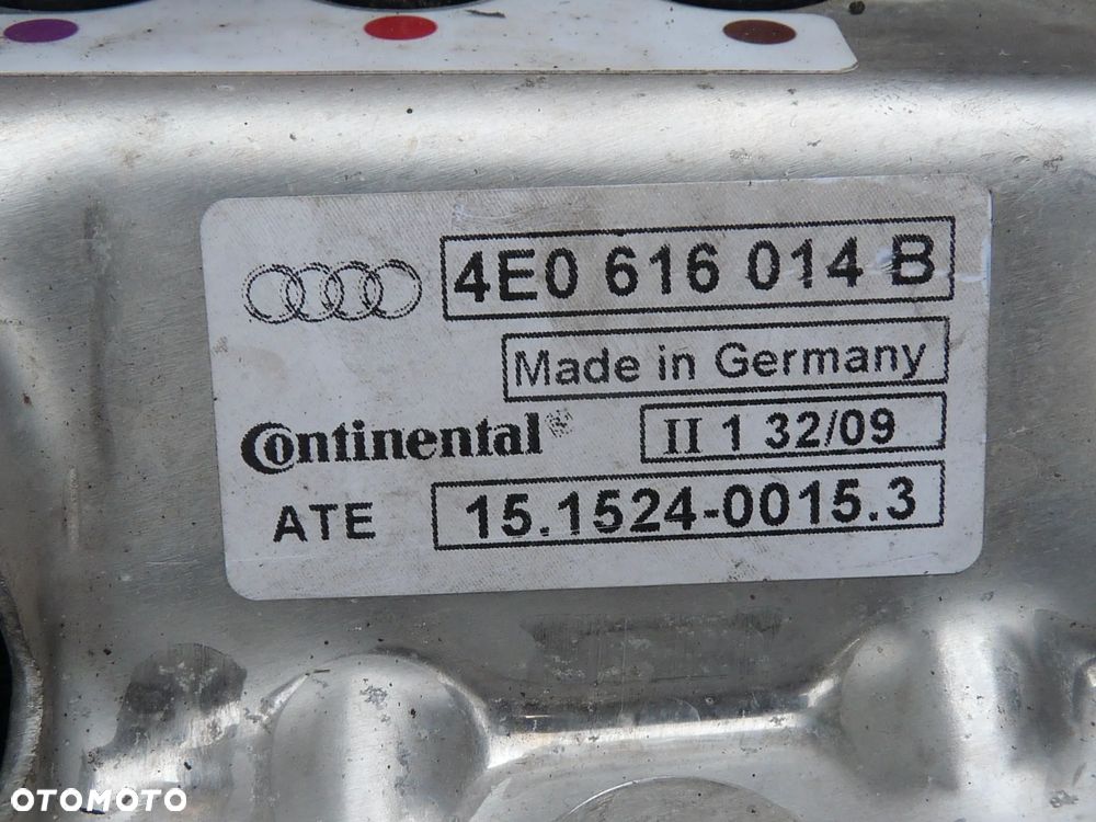 AUDI A8 D3 ROZDZIELACZ PNEUMATYKI 4E0616014B - 3