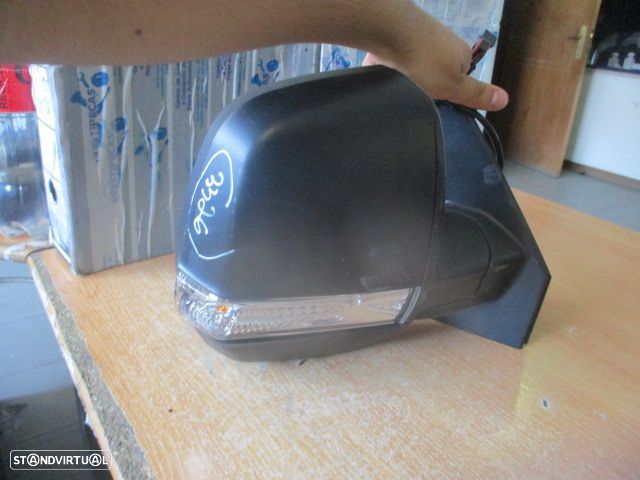 Espelho Vm668r FIAT DOBLO CARGO 2014 1.3 JTD 90CV 5P BRANCO Drt PRETO, Pisca  2 Pinos - 3