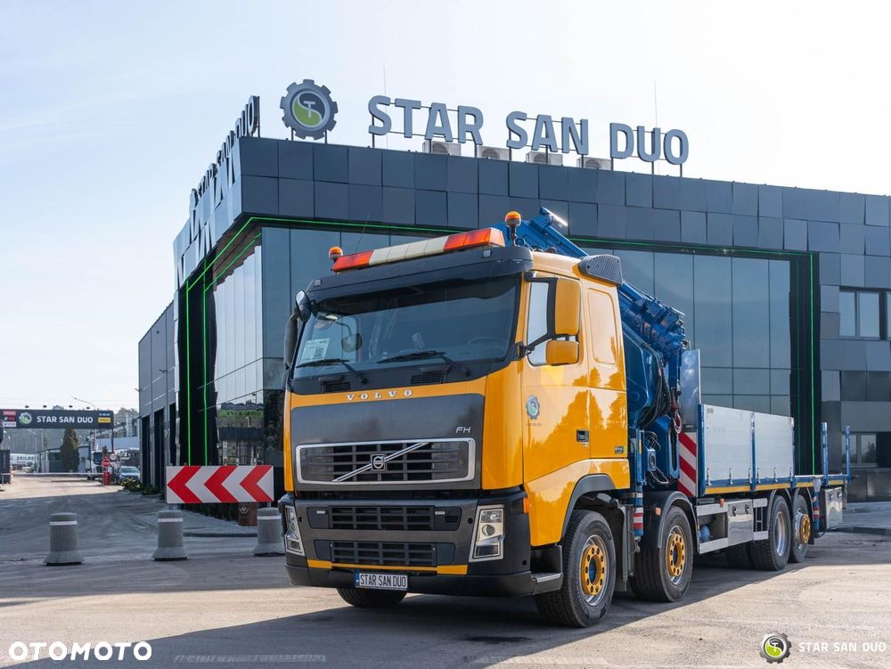 Volvo FH 400 8x2 HIAB 600E-7 FLY JIB HDS Żuraw - 10
