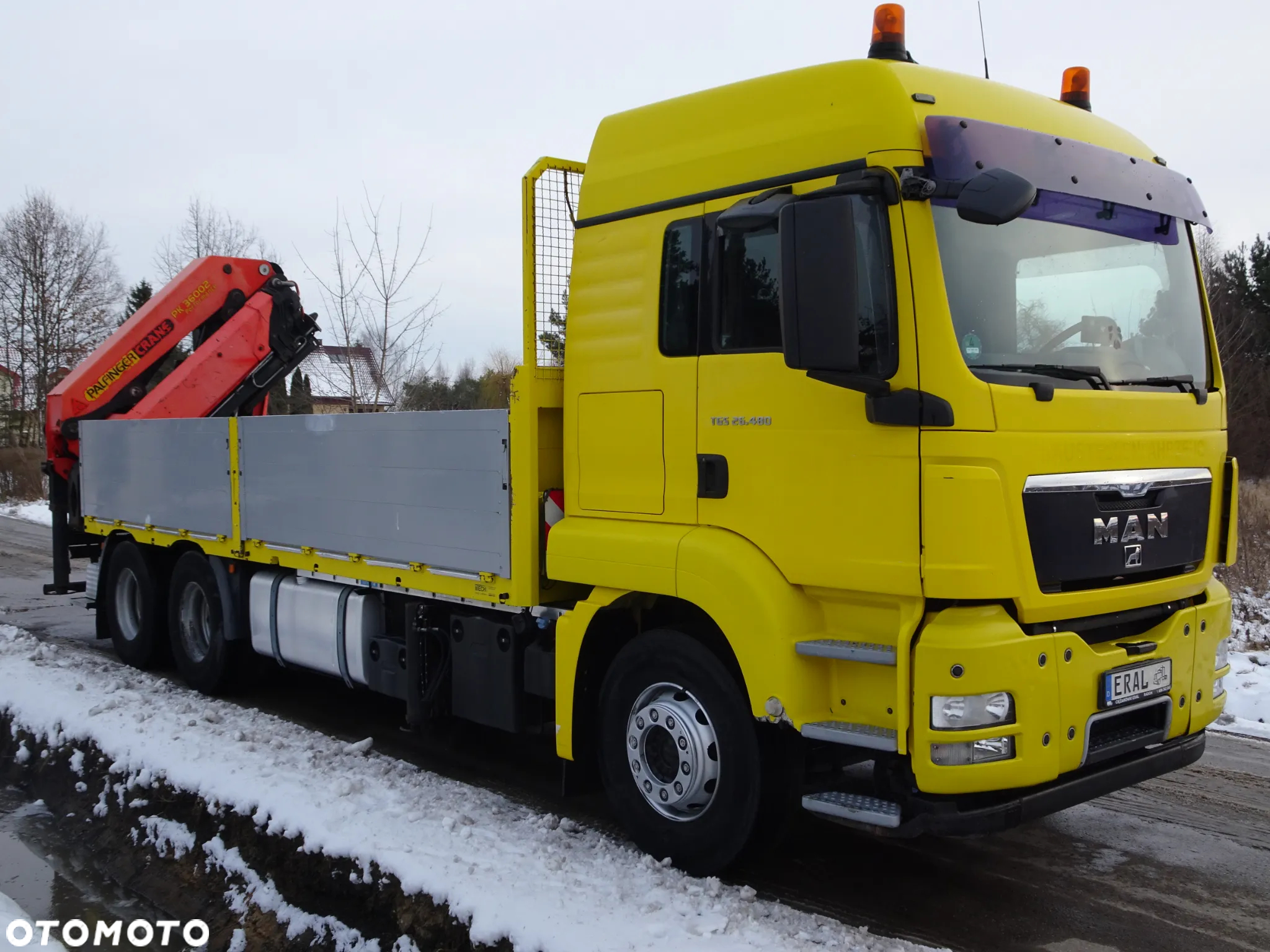 MAN TGS 26,480 6x4 Palfinger PK 36002 sprowadzony z Niemiec stan idealny - 9