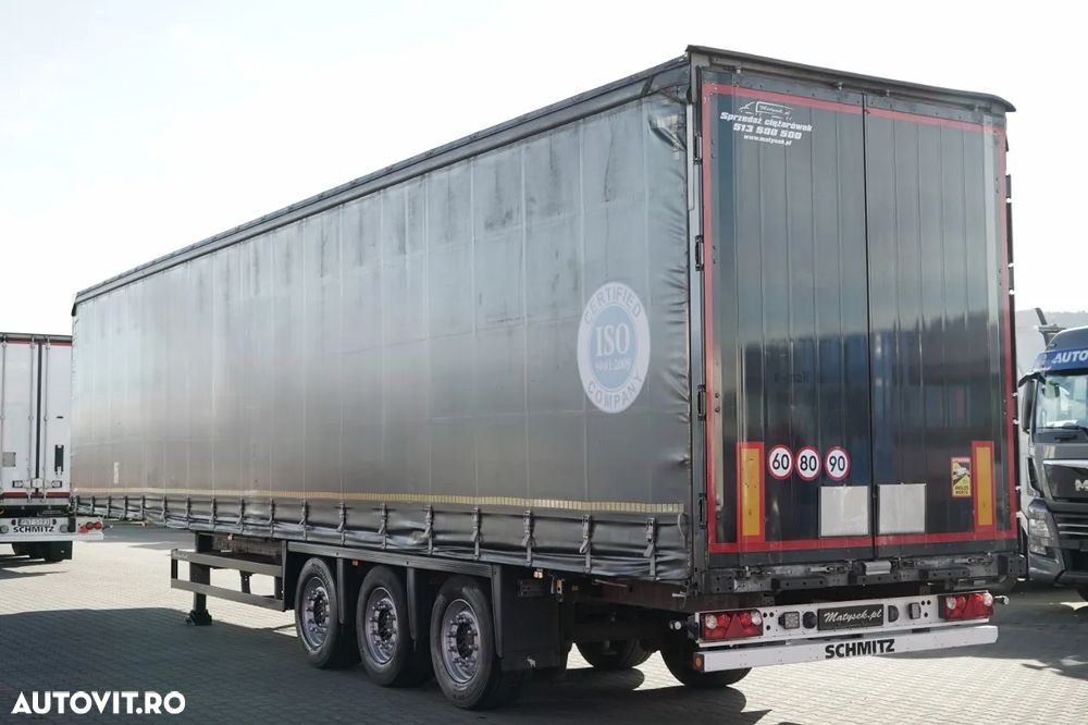 Schmitz Cargobull CORTINĂ / VARIOS / AXĂ CULISANTĂ / ACOPERIȘ CULISANT - 4