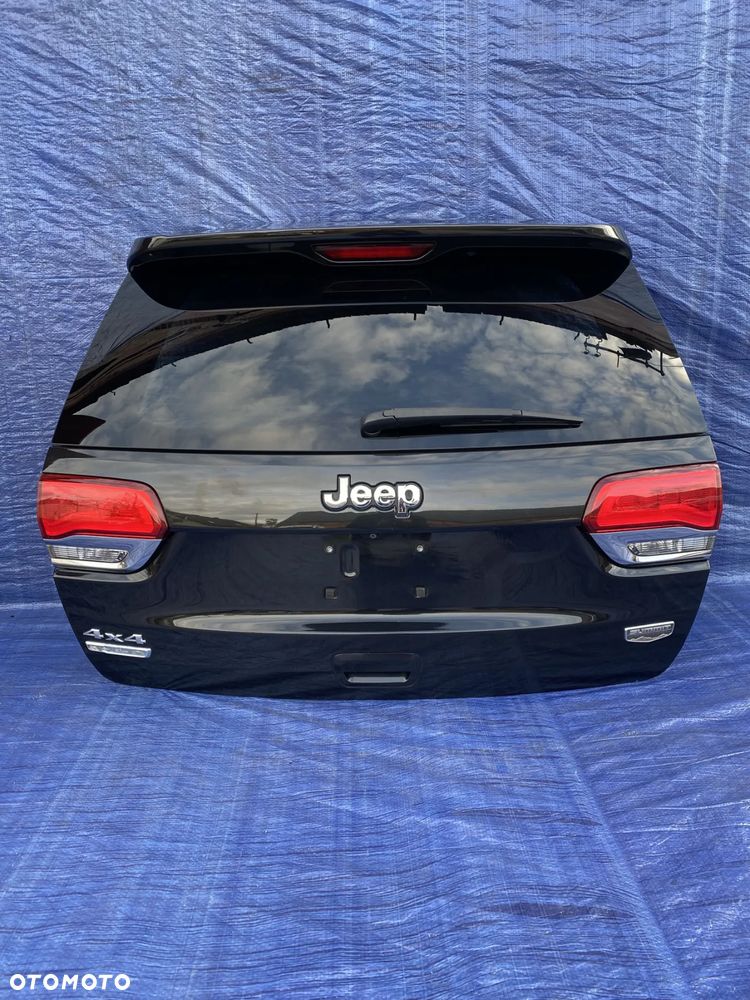 KLAPA POKRYWA TYŁ TYLNA BAGAŻNIKA KOMPLETNA CZARNA PXR JEEP GRAND CHEROKEE WK2 LIFT SUMMIT EUROPA - 1