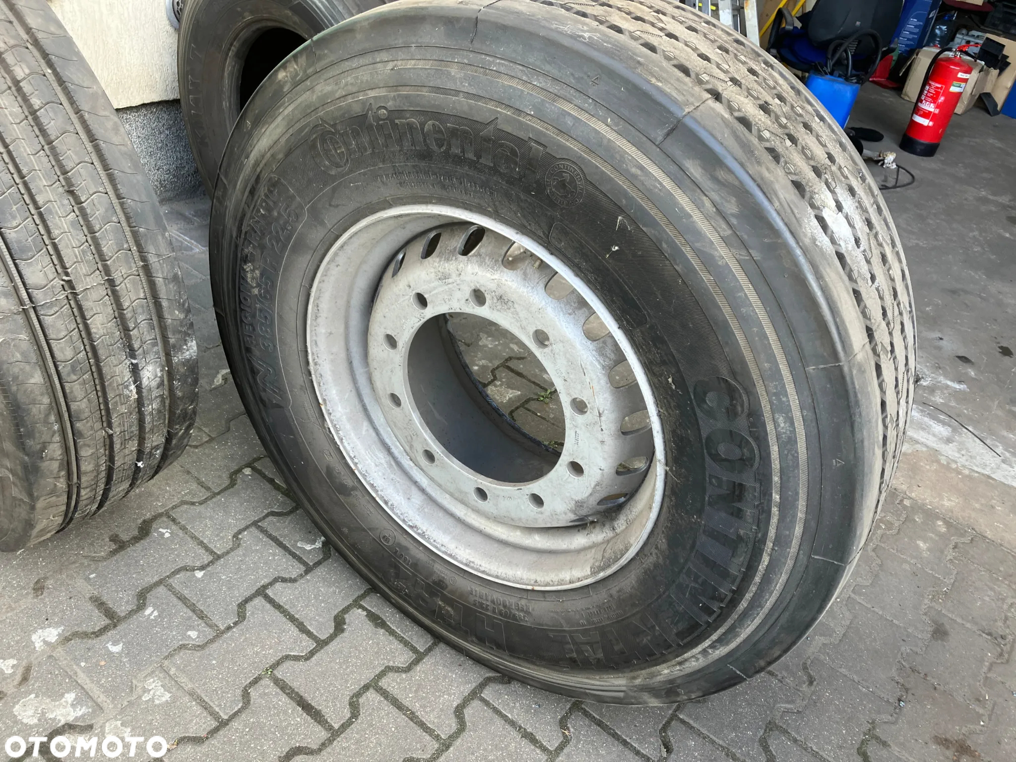 Opony 19,5", 22,5" - 14