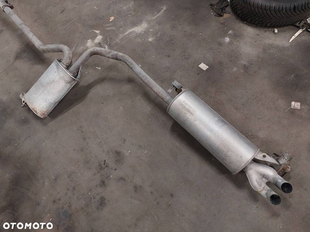 TŁUMIK WYDECH KOMPLET KATALIZATOR PUSTY PASSAT B5 1.9 TDI 8D0253611S - 8