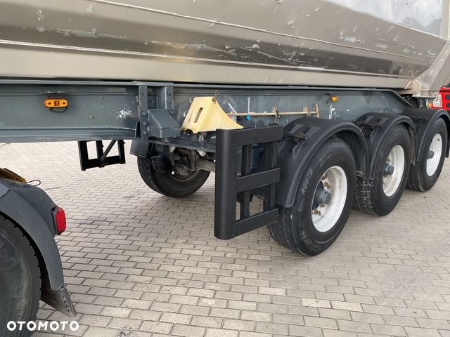 Meierling MSK 24 NACZEPA WYROTKA 24m3 OSIE BPW, ALUMINIOWE FELGI, ALUMINIOWA RAMA, STALOWA MULDA - 14