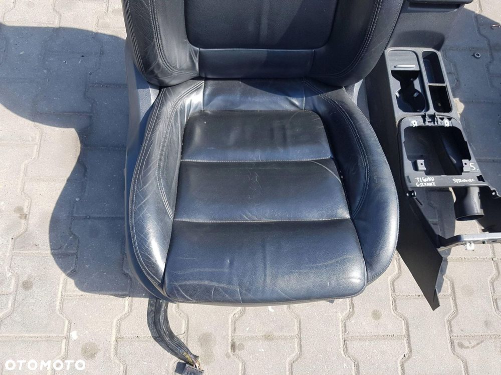 VW TIGUAN I 5N 06-15r FOTELE SKÓRZANE KANAPA KOMPLET - 7