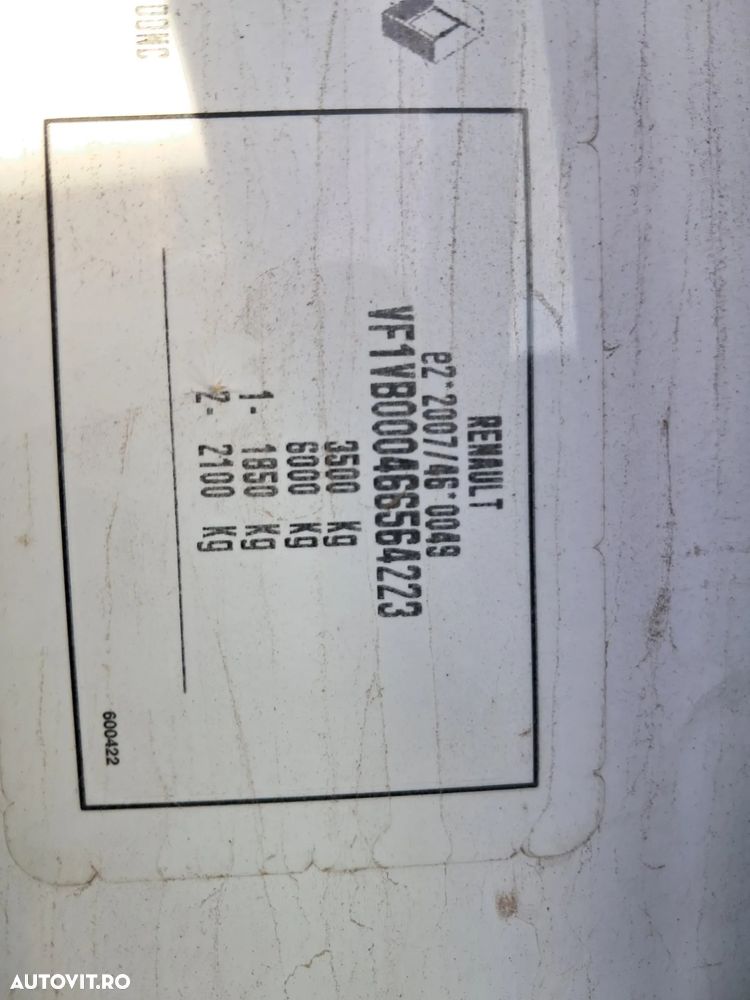 Renault master 2.3d 163cp cabina de dormit prelata turbo defect dpf defect - 23