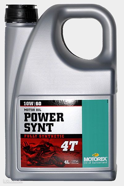 oleo motorex 4t power synt 10w/60 4l - mot185 - 1