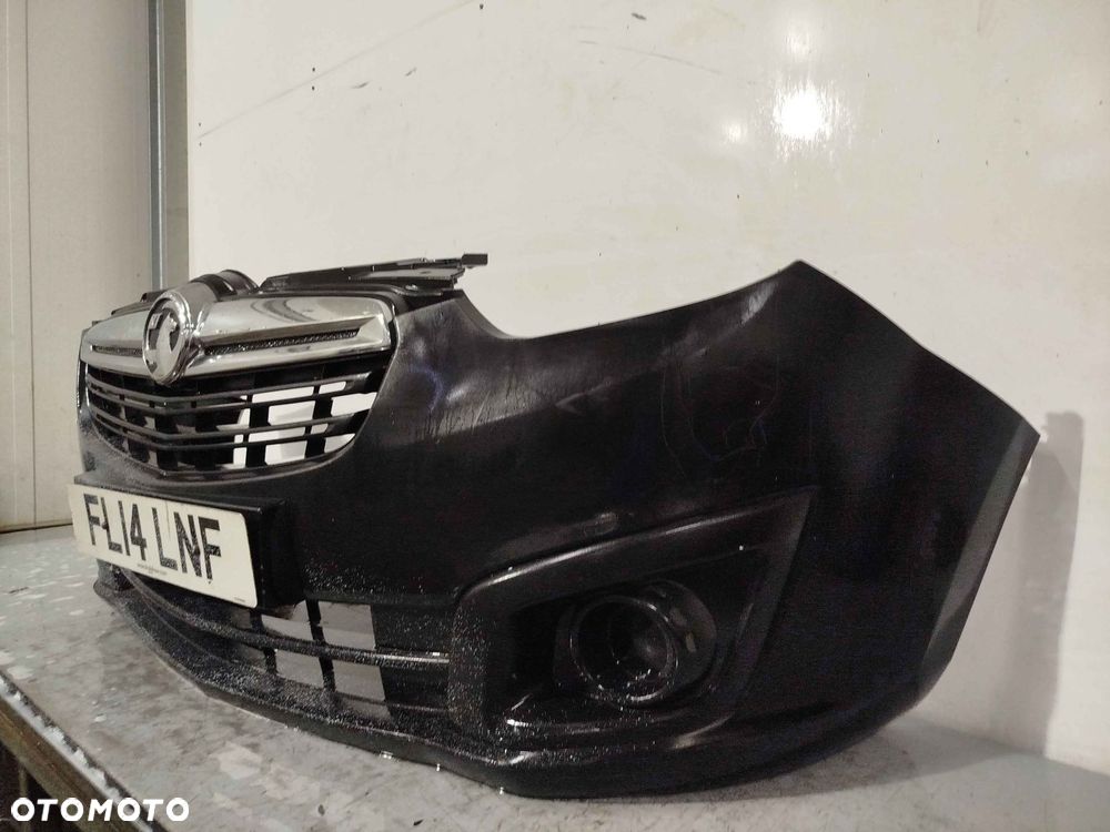 ^ ZDERZAK PRZÓD PRZEDNI OPEL COMBO 3 III D CZARNY MAT - 2