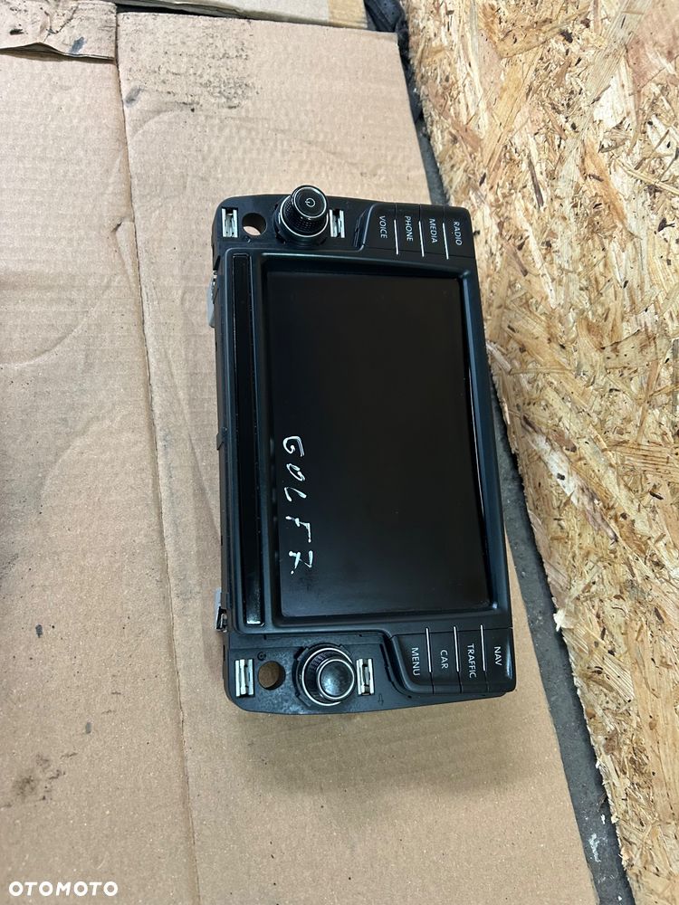 Volkswagen Golf VII Ekran Wyświetlacz 5G0919606 Skoda Octavia III Mib 3 Crafter - 5