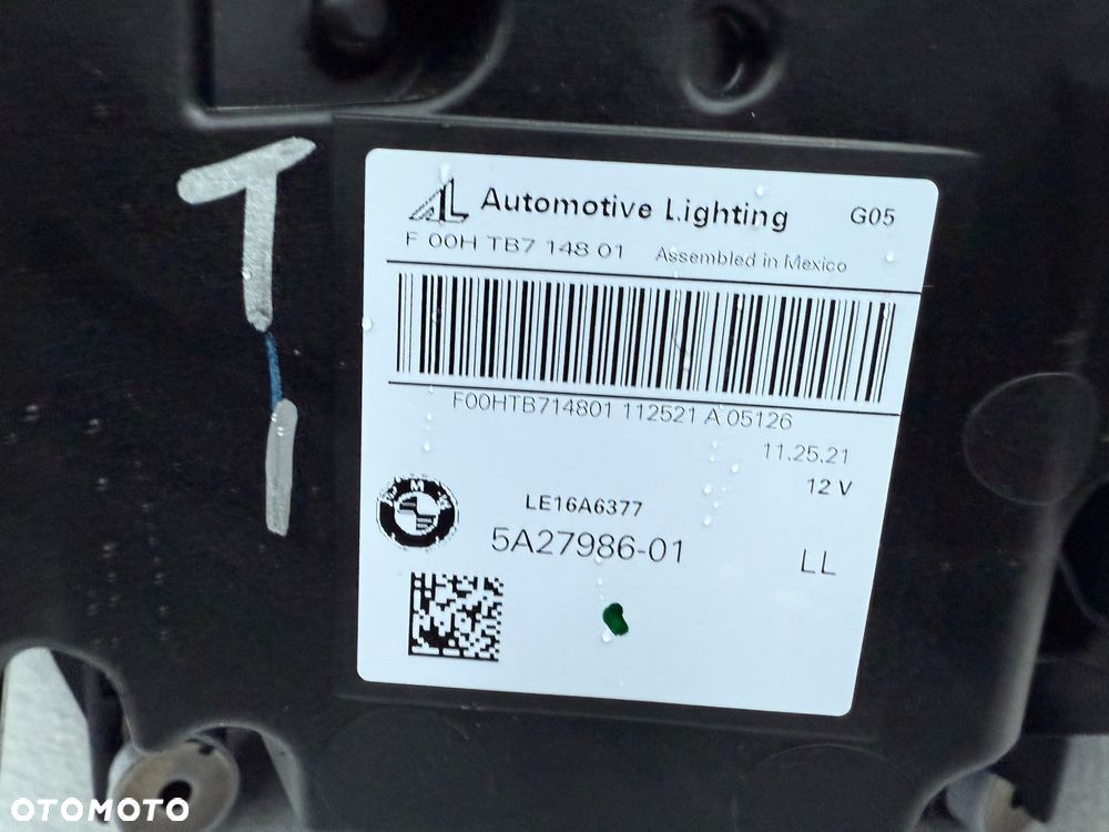 LAMPA LEWA PRAWA BMW G05 X5 G06 X6 FULL LED FABRYCZNIE NOWE ORYGINALNE - 7