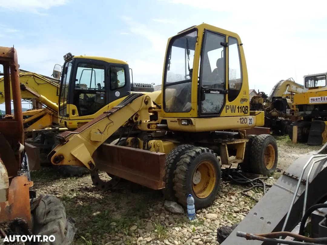 Excavator Komatsu PW 140 din 2008 dezmembrez - 5