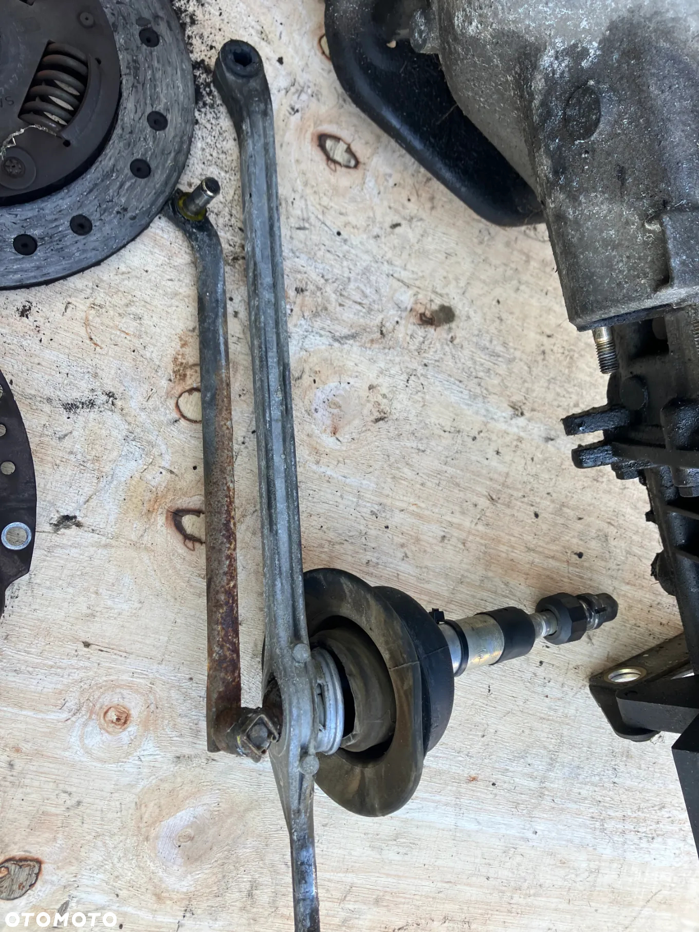 SKRZYNIA SPRZEGŁO BMW E34 M50 JEDNOMAS SZTYWNE KOŁO ZAMACHOWE M50 B20 B25 WYBIERAK ŁAPA SKRZYNI WAŁ PRZEKŁADKA AUTOMATU 1221934 1139036 1221676 - 7