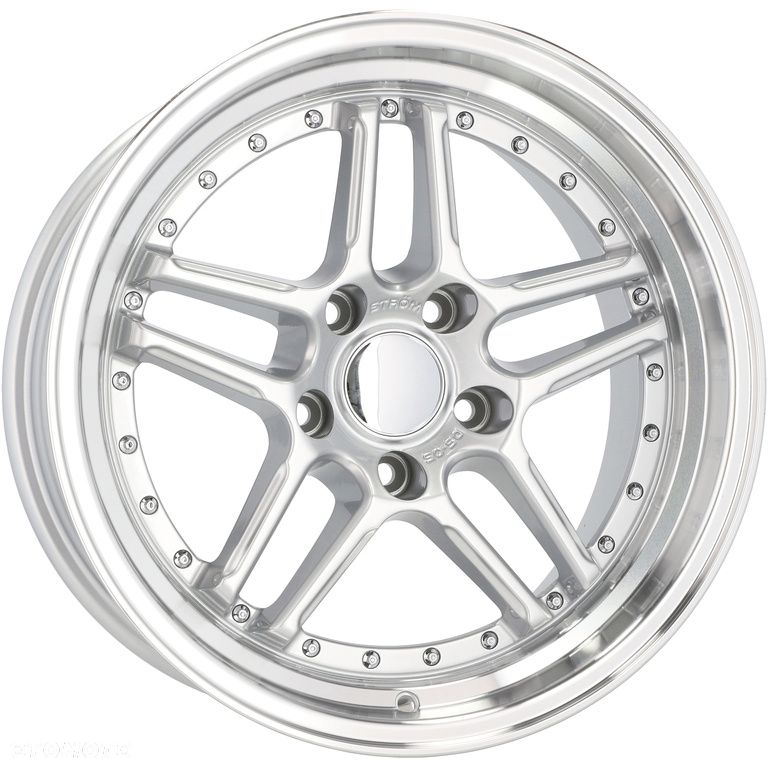 4x Felgi 17 z Rantem m.in. do BMW 3 E36 E46 E90 E91 E92 5 E34 E39 E60 7 E23 E38 E65 - A5863 - 8