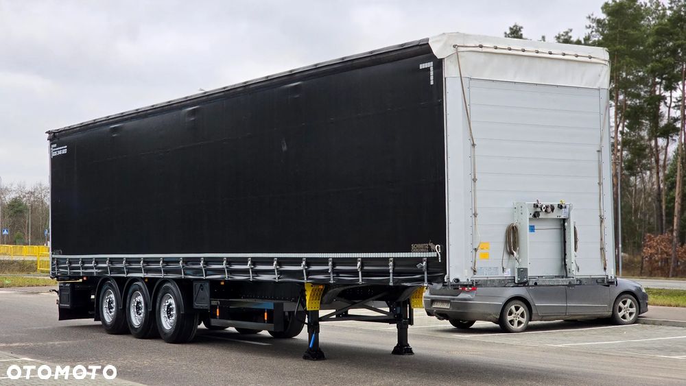 Schmitz Cargobull SCHMITZ CARGOBULL❗️❗️ MODEL 2019 / FIRANKA STANDARD / OŚ PODNOSZONA / OSIE SCHMITZ / CERTYFIKAT XL CODE / HAMULCE TARCZOWE / MULTILOCK / OPONY 90% / JAK NOWA ❗️❗️ - 3