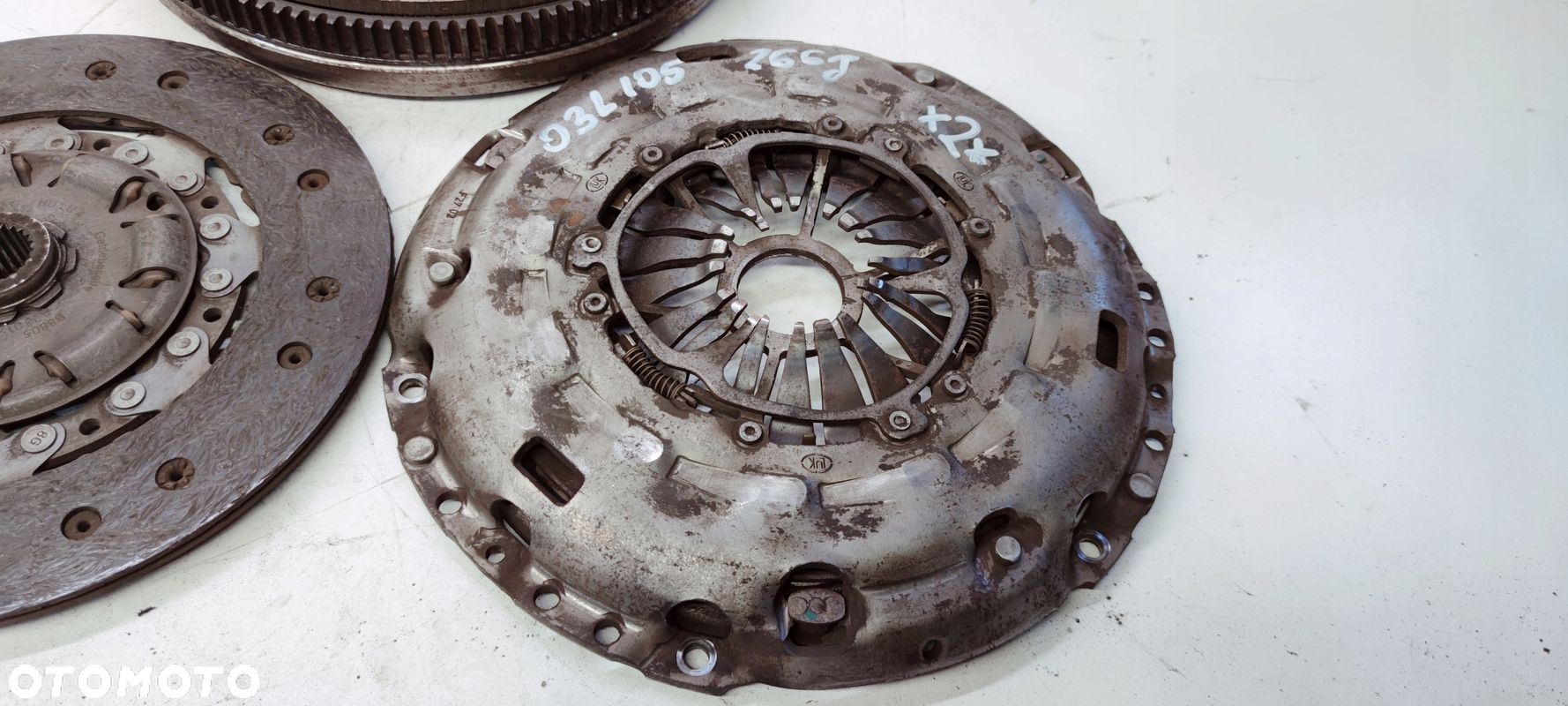 SPRZĘGŁO KOŁO DWUMAS AUDI VW 2.0 TDI 03L105266J *2 - 9