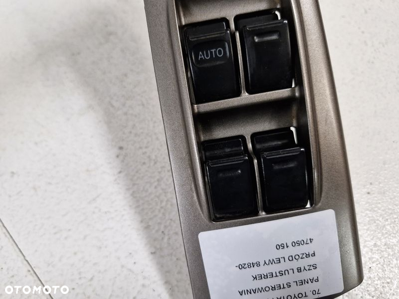 TOYOTA PRIUS 2 II PRZEŁĄCZNIKI SZYB LUSTEREK PRZYCISKI LEWY PRZÓD 84820-47050 - 4