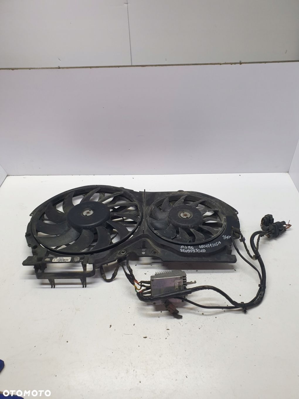 WENTYLATORY CHŁODNICY AUDI A4 B6 8E0959501D 4B0121205A - 1