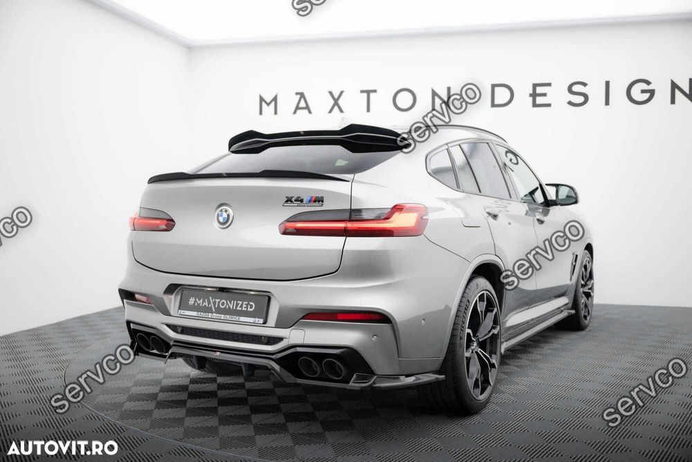 Prelungire bara spate Bmw X4 M F98 2019-2021 v1 - Maxton Design - 2