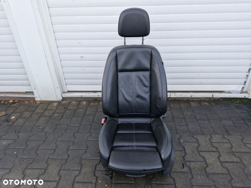 opel astra j fotel lewy przód przedni kierowcy skóra - 1