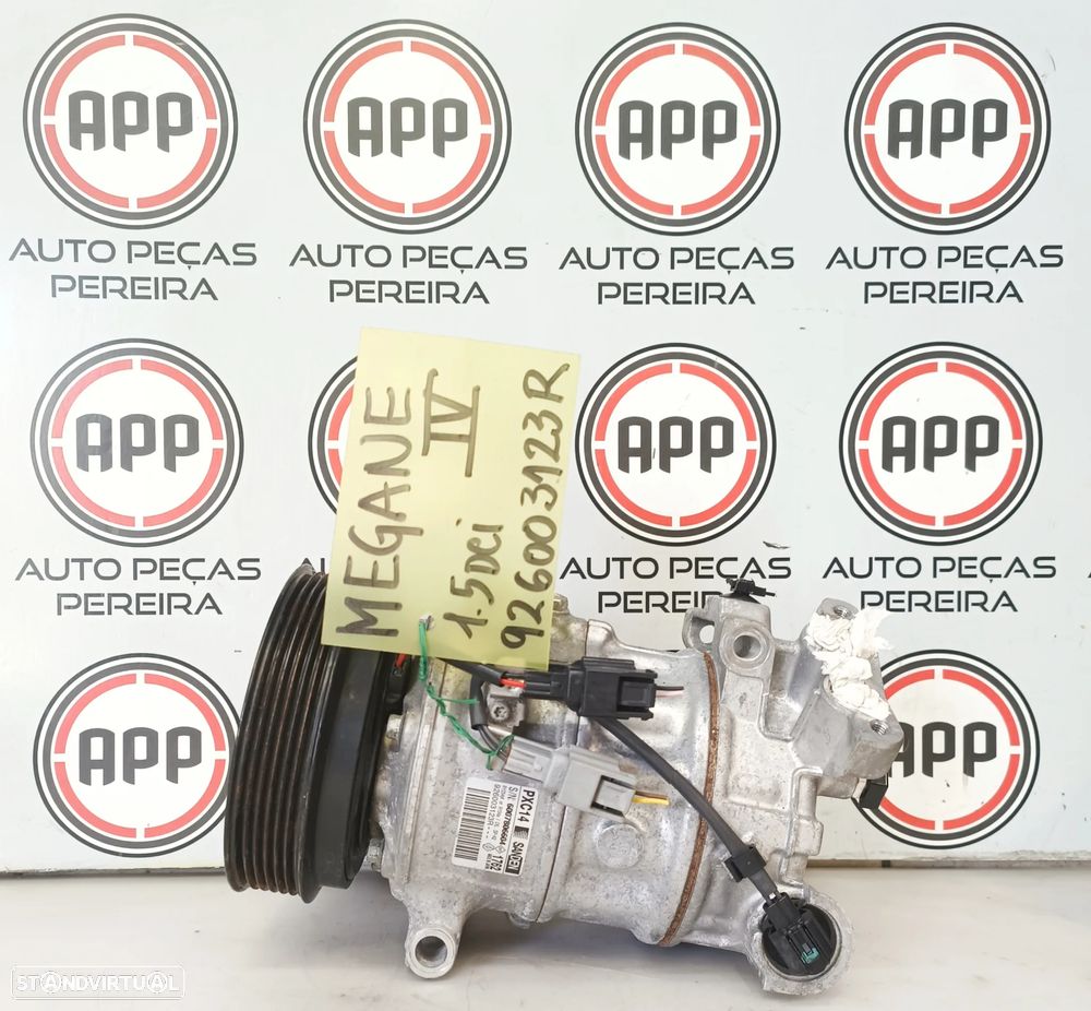 Compressor ar condicionado Renault Megane 4 1.5 DCI , referência 926003123R. - 1