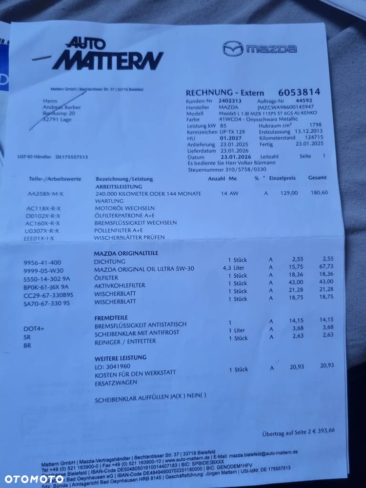 Mazda 5 1.8 Comfort - 39