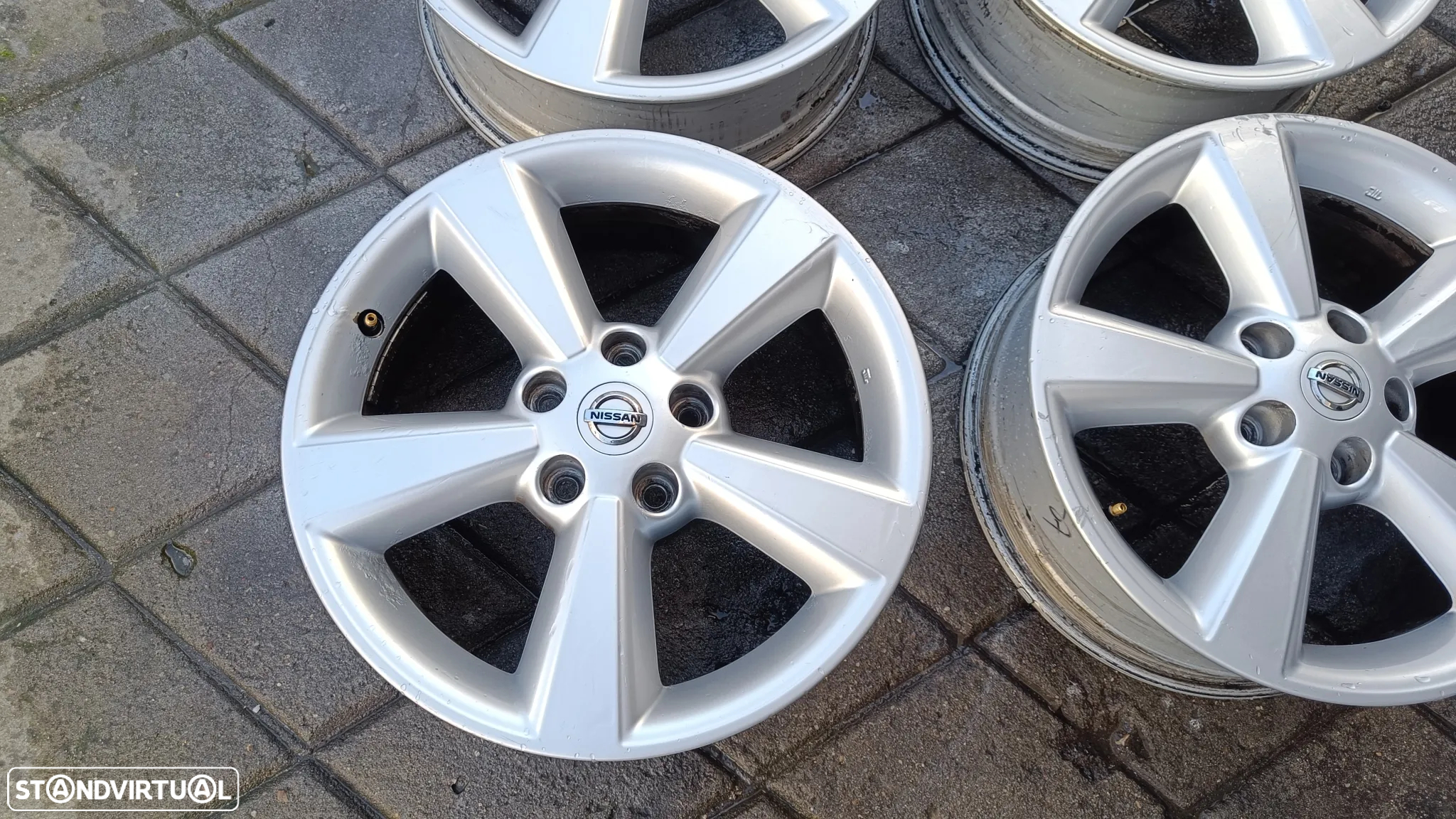 4 jantes 17 Nissan qashqai / Renault furacão 5x114.3 - 5