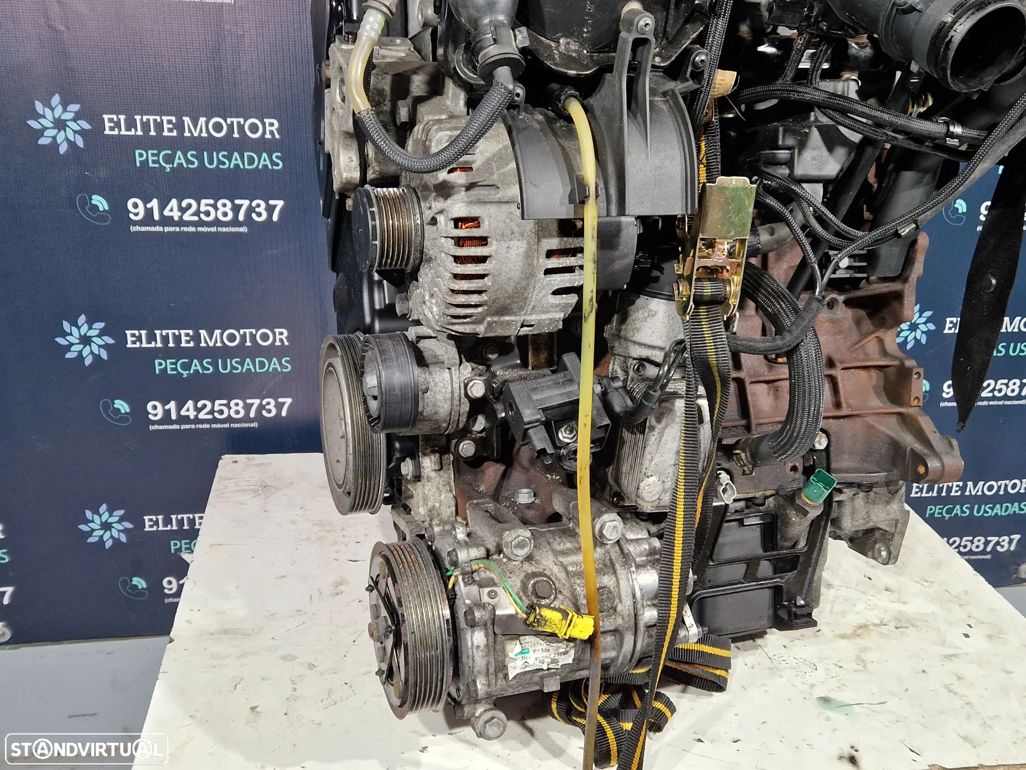 Motor usado RHR CITROEN C5 2.0 HDI 136CV C8 PEUGEOT 407 - 3