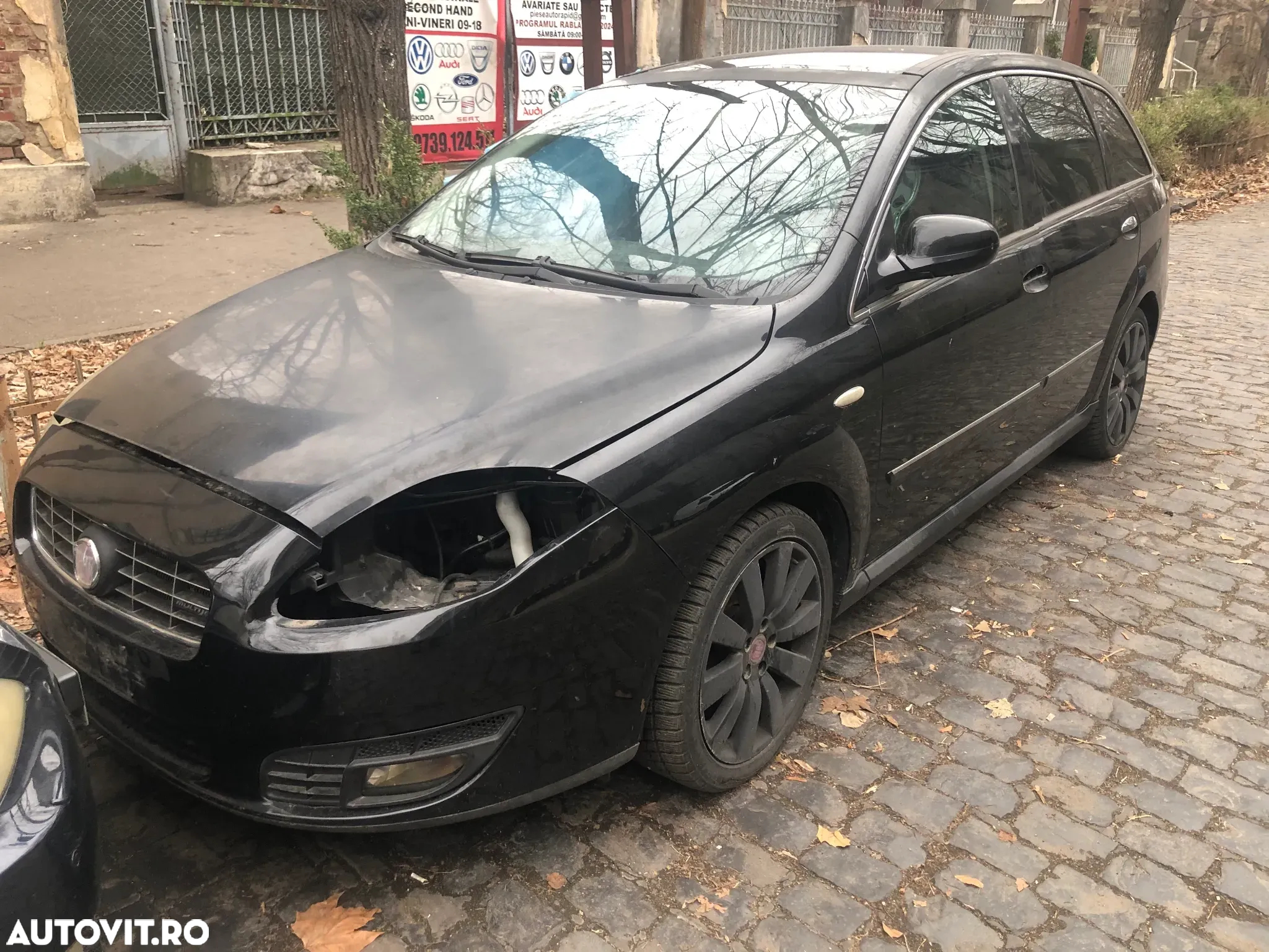 Capota fata motor Fiat Croma 2008 negru - 4