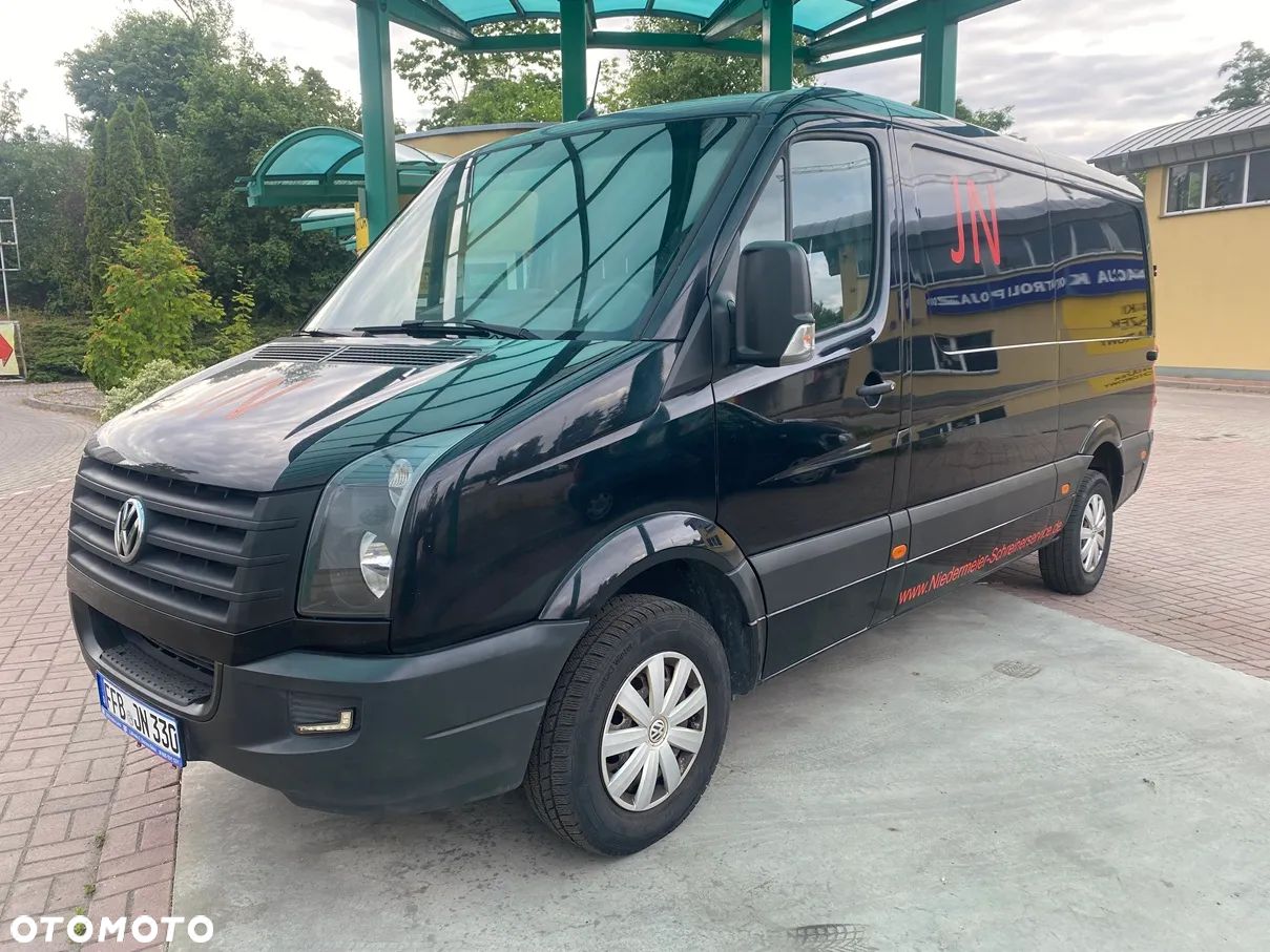 Volkswagen Crafter 2.0 Tdi 160KM Sredniak 3,3m Klima Czarny 2015/2016 Super Stan - 1