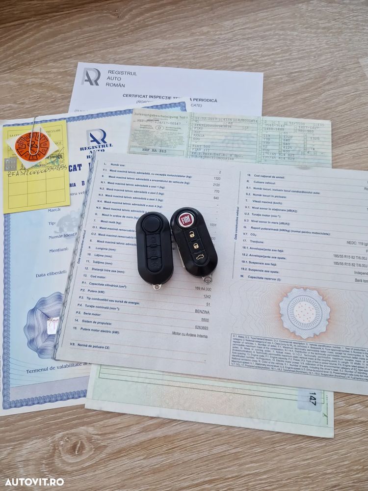 Fiat 500 1.2 Cabrio Pop - 26