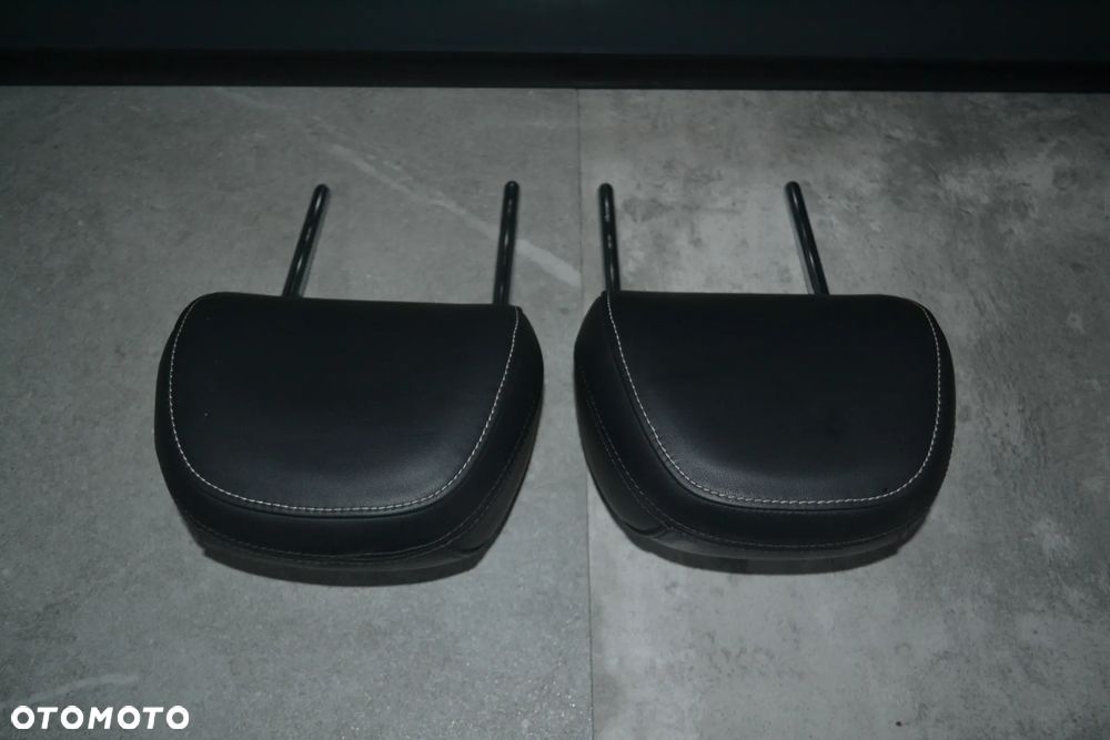 AUDI TT 8J S-LINE ZAGŁÓWEK PRZÓD PRZEDNI PRAWY LEWY CZARNY SKÓRA - 3