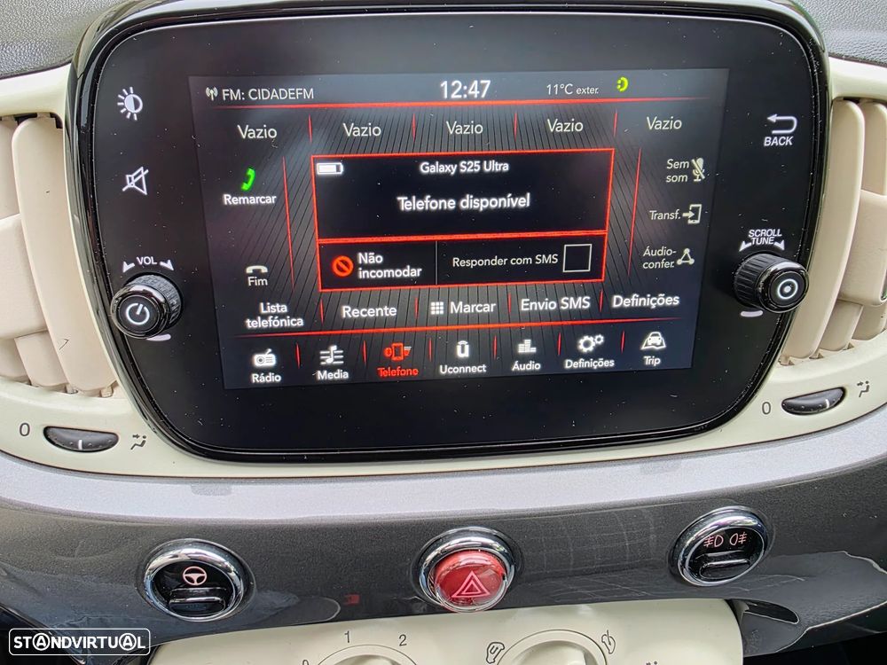 Fiat 500 1.2 Lounge S&S - 38