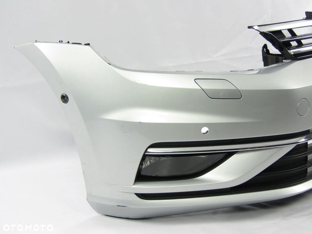 Zderzak przedni VW Golf 7 17 - 20 Sprysk. / Pdc-6 Lakier LA7W - 16