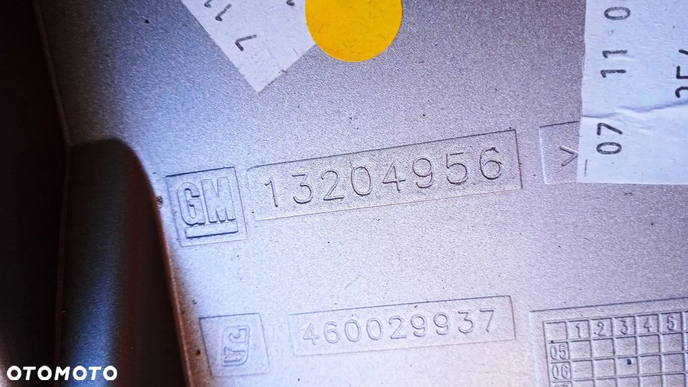 Kratki nawiewu panel środkowy awaryjne podgrzewanie foteli i kierownicy Opel Corsa D 13250807 13204956 - 3