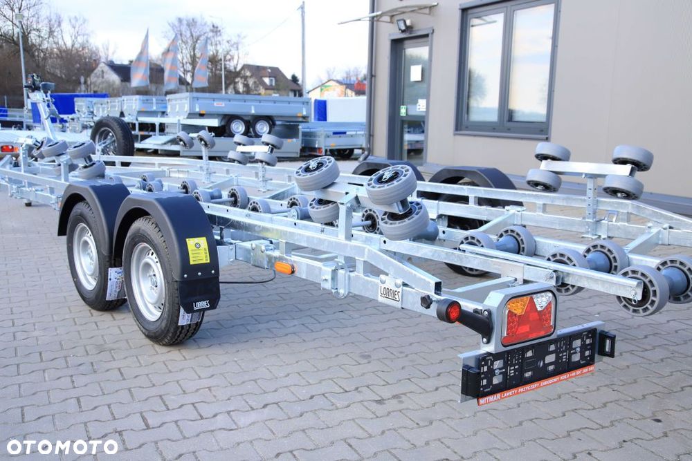 Lorries Przyczepa Podłodziowa PP35-8825 Do Łodzi Max 8,6 M DMC 3500 kg Tylne Lampy LED - 9