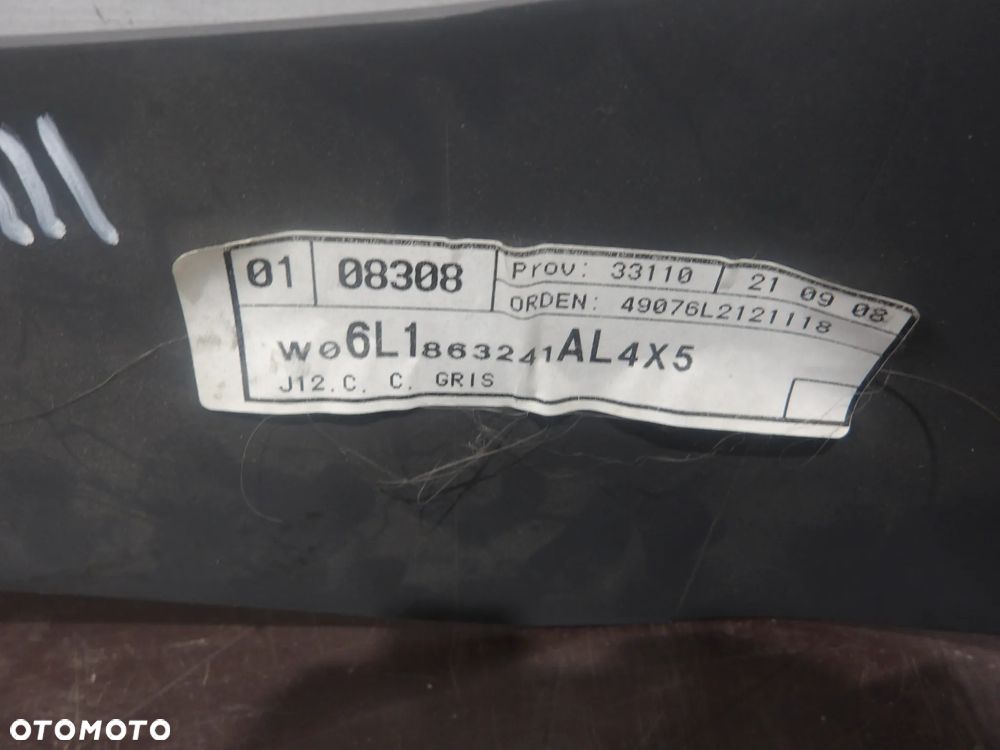 SEAT IBIZA III 06-09 1.4B 3D TUNEL ŚRODKOWY 6L1863241 - 3
