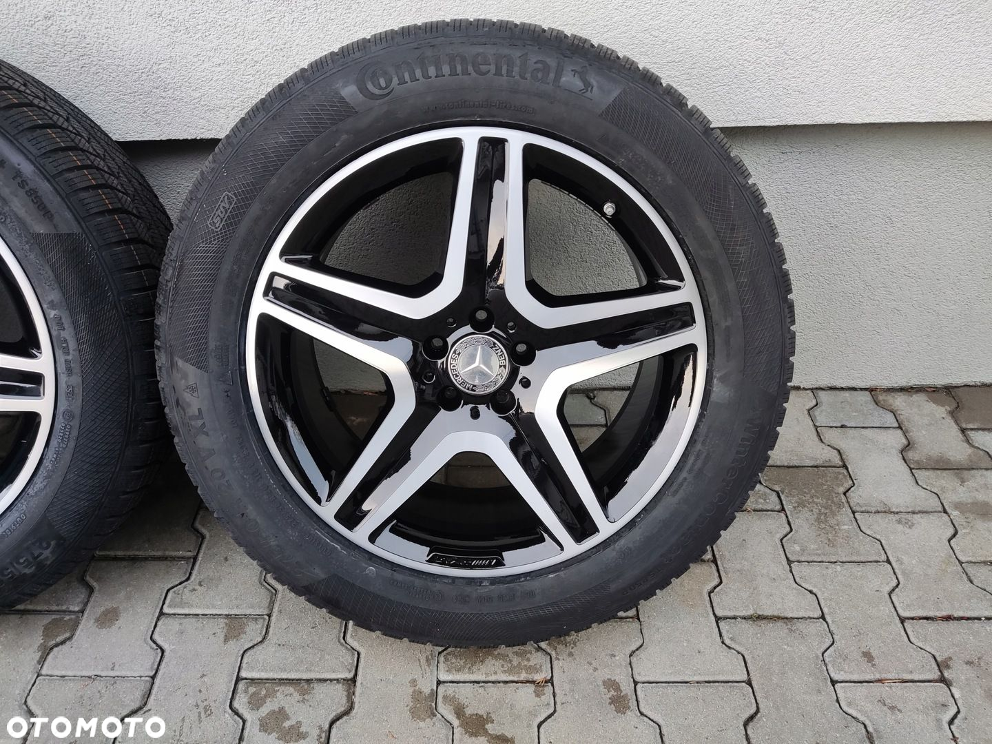 KOŁA FELGI ALUMINIOWE 20 MERCEDES GLE AMG W166 OPONY ZIMOWE CONTI 275/50R20 - 5