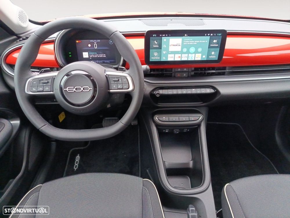 Fiat 600 1.2 Hybrid — fotografia 10